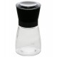 Moedor de Tempero 170ml de Vidro Com Tampa Preta